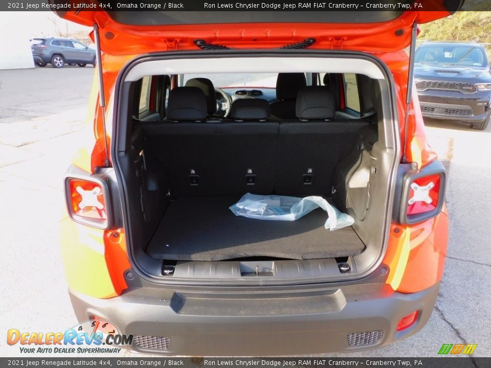 2021 Jeep Renegade Latitude 4x4 Omaha Orange / Black Photo #7