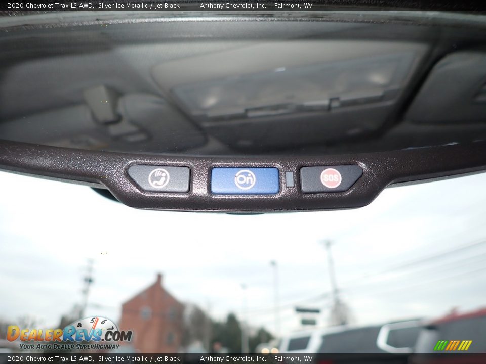 2020 Chevrolet Trax LS AWD Silver Ice Metallic / Jet Black Photo #17