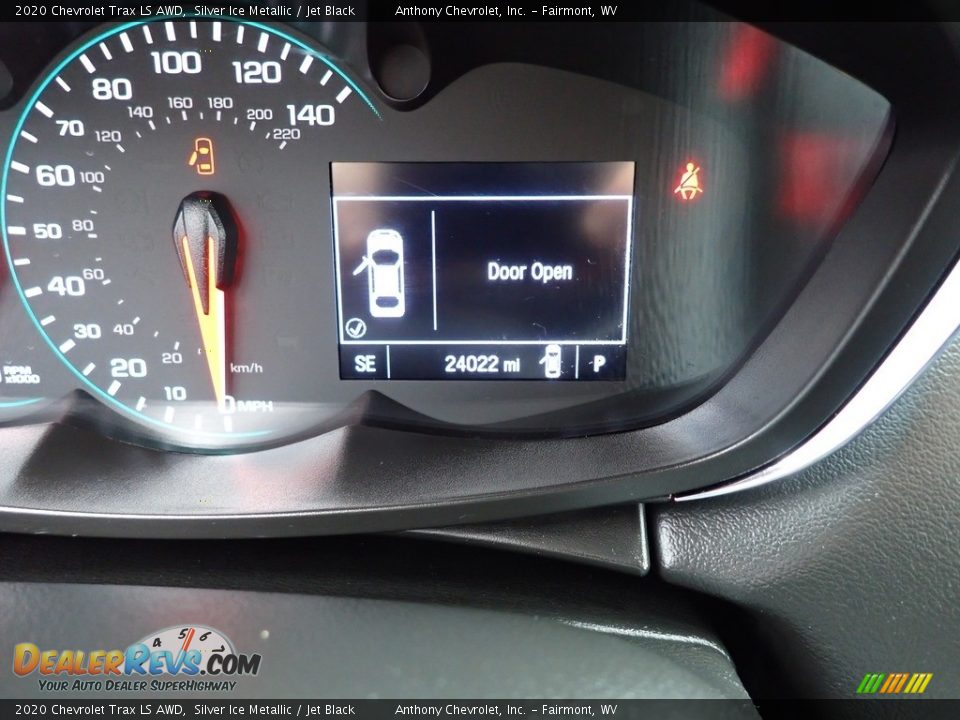 2020 Chevrolet Trax LS AWD Silver Ice Metallic / Jet Black Photo #20