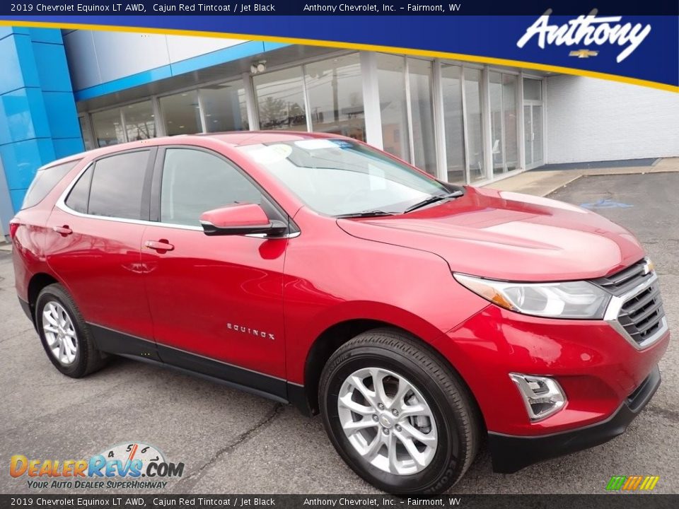 2019 Chevrolet Equinox LT AWD Cajun Red Tintcoat / Jet Black Photo #1