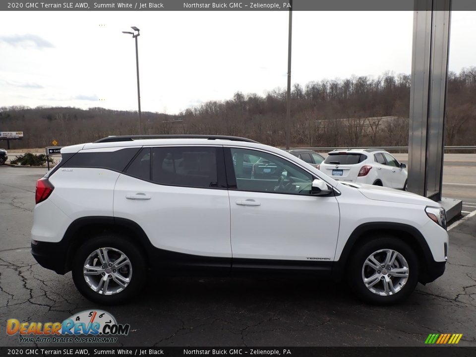 2020 GMC Terrain SLE AWD Summit White / Jet Black Photo #5