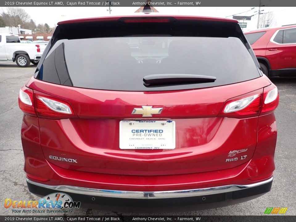 2019 Chevrolet Equinox LT AWD Cajun Red Tintcoat / Jet Black Photo #4