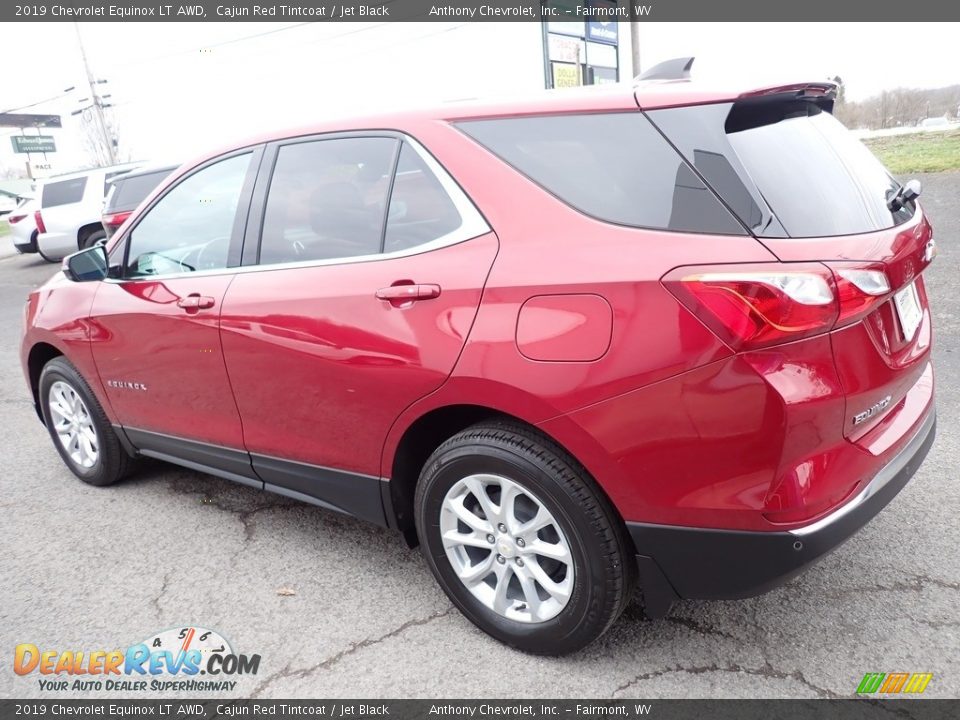 2019 Chevrolet Equinox LT AWD Cajun Red Tintcoat / Jet Black Photo #6