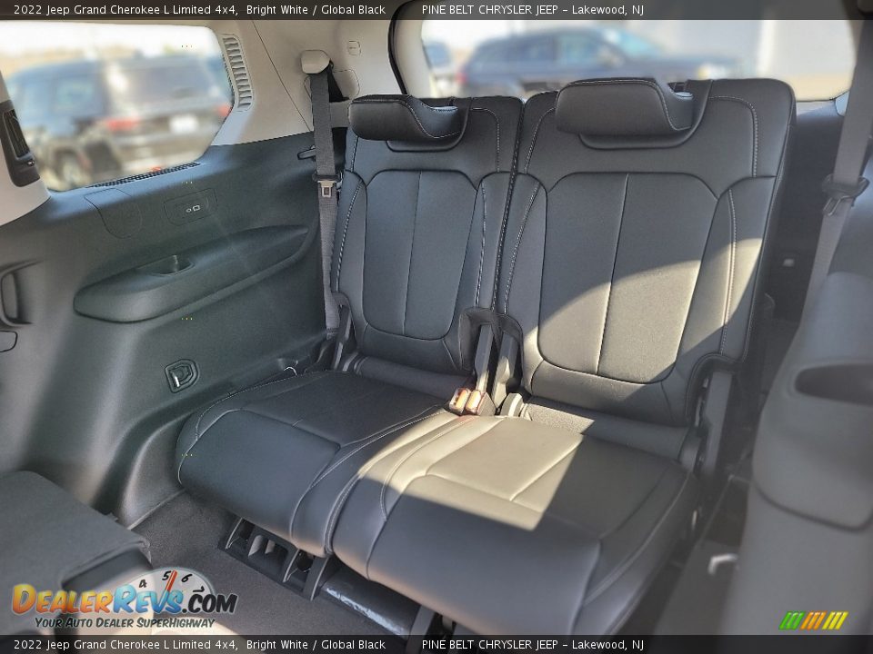 2022 Jeep Grand Cherokee L Limited 4x4 Bright White / Global Black Photo #7