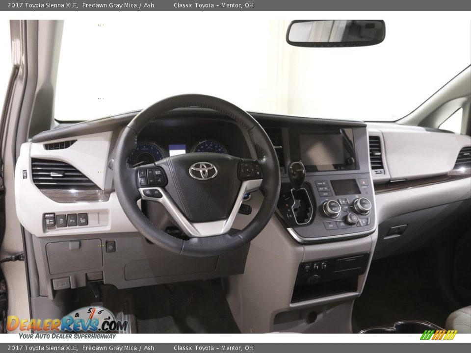 2017 Toyota Sienna XLE Predawn Gray Mica / Ash Photo #6