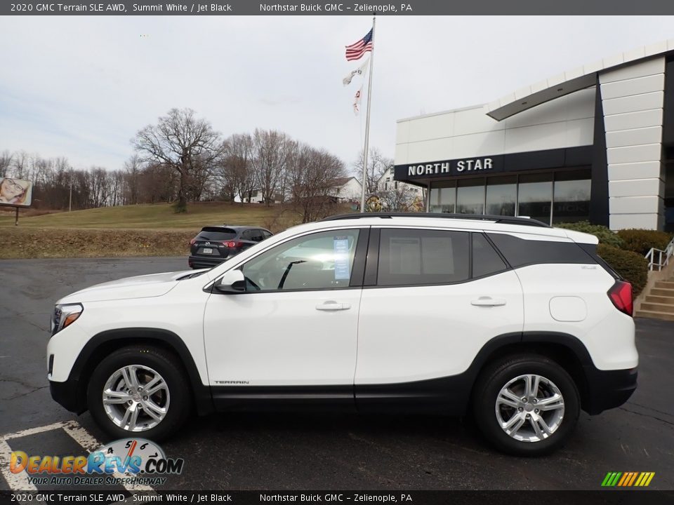 2020 GMC Terrain SLE AWD Summit White / Jet Black Photo #13