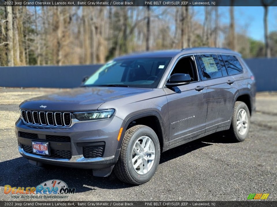 2022 Jeep Grand Cherokee L Laredo 4x4 Baltic Gray Metallic / Global Black Photo #1