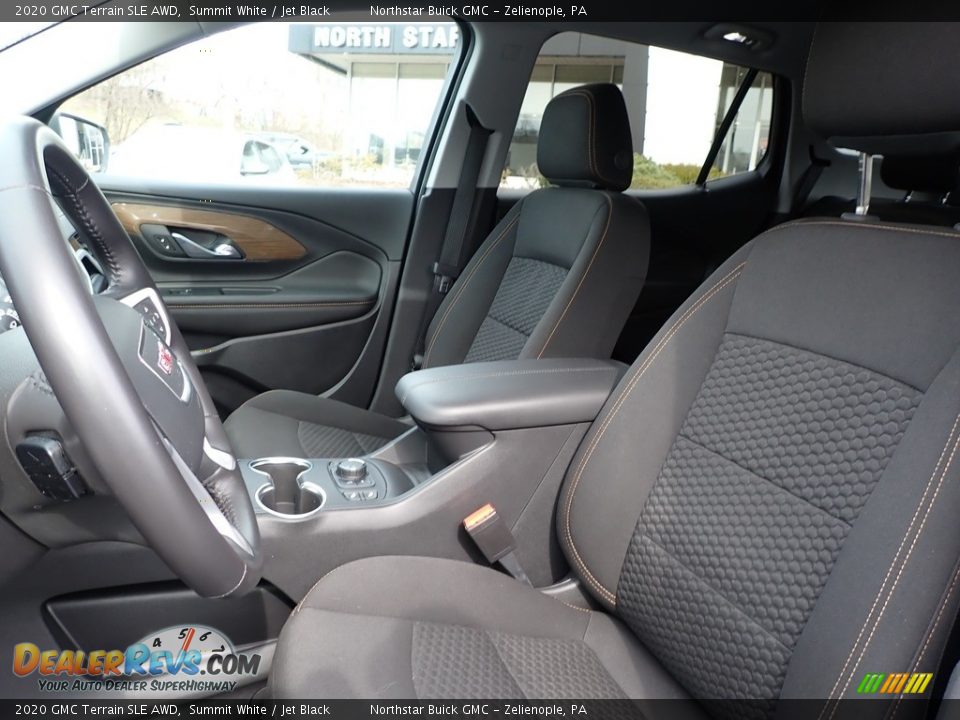 2020 GMC Terrain SLE AWD Summit White / Jet Black Photo #16