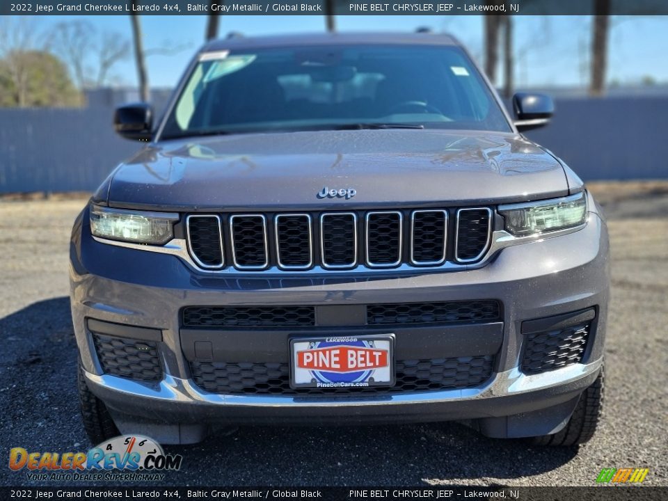 2022 Jeep Grand Cherokee L Laredo 4x4 Baltic Gray Metallic / Global Black Photo #2