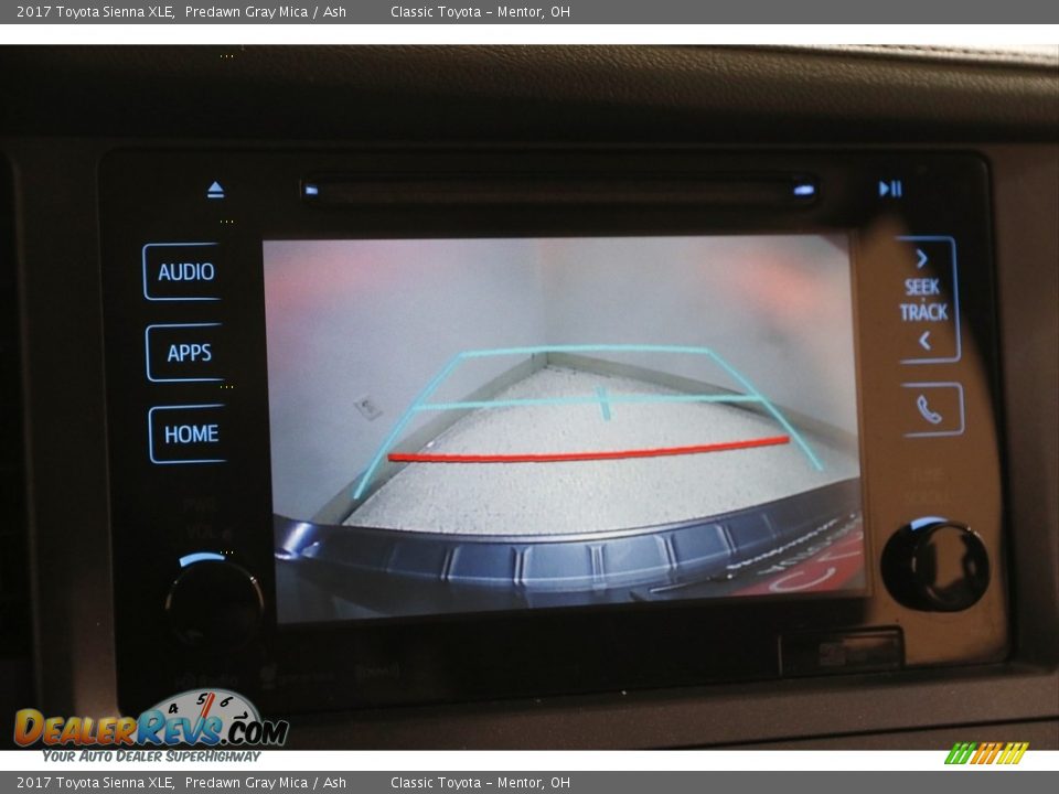 2017 Toyota Sienna XLE Predawn Gray Mica / Ash Photo #13