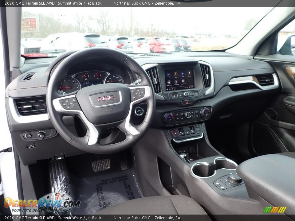 2020 GMC Terrain SLE AWD Summit White / Jet Black Photo #18