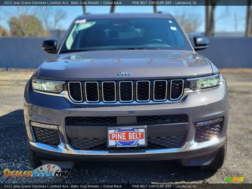 2022 Jeep Grand Cherokee L Limited 4x4 Baltic Gray Metallic / Global Black Photo #2