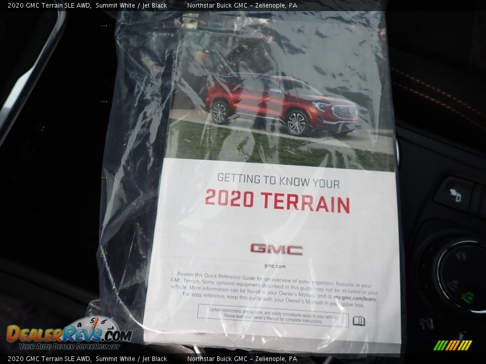 2020 GMC Terrain SLE AWD Summit White / Jet Black Photo #29