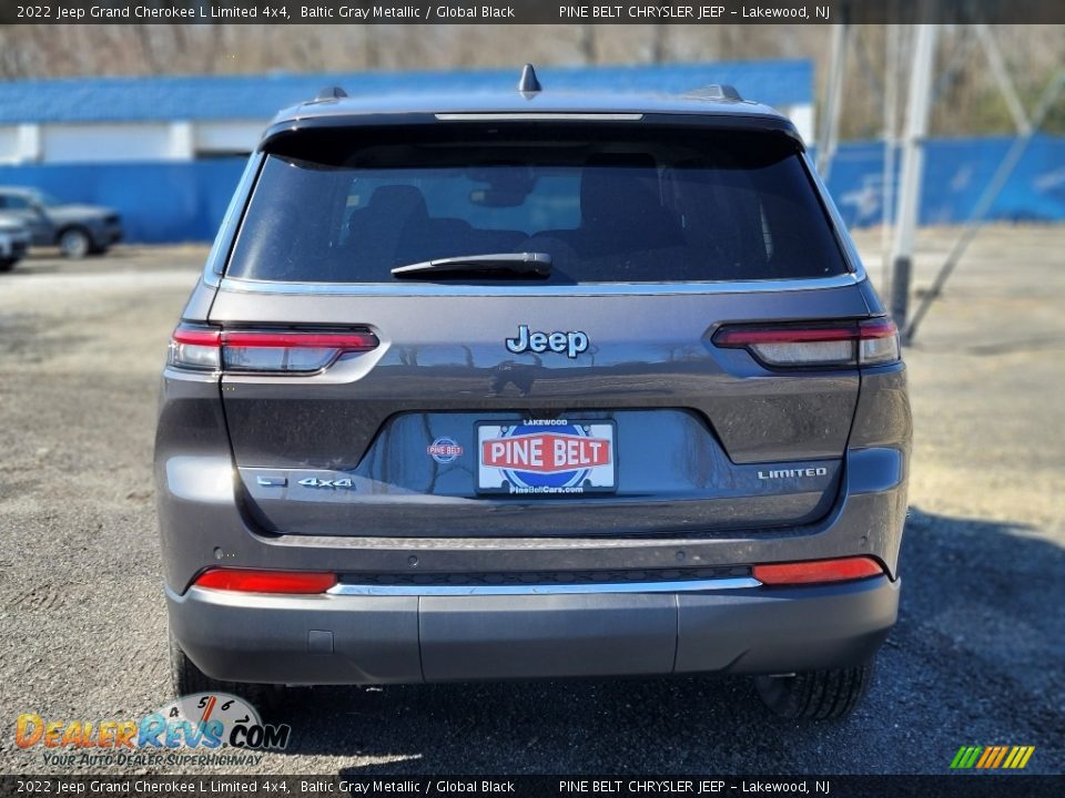 2022 Jeep Grand Cherokee L Limited 4x4 Baltic Gray Metallic / Global Black Photo #5