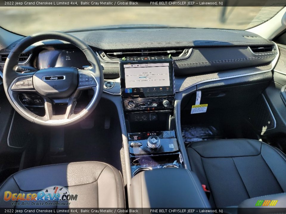 2022 Jeep Grand Cherokee L Limited 4x4 Baltic Gray Metallic / Global Black Photo #8