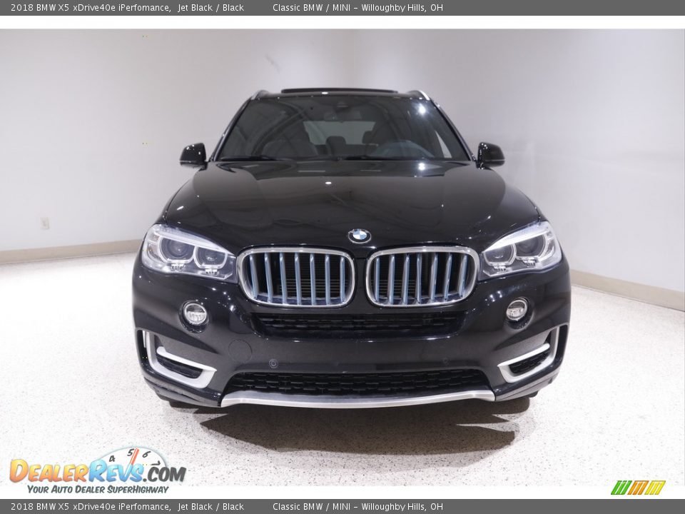 2018 BMW X5 xDrive40e iPerfomance Jet Black / Black Photo #2