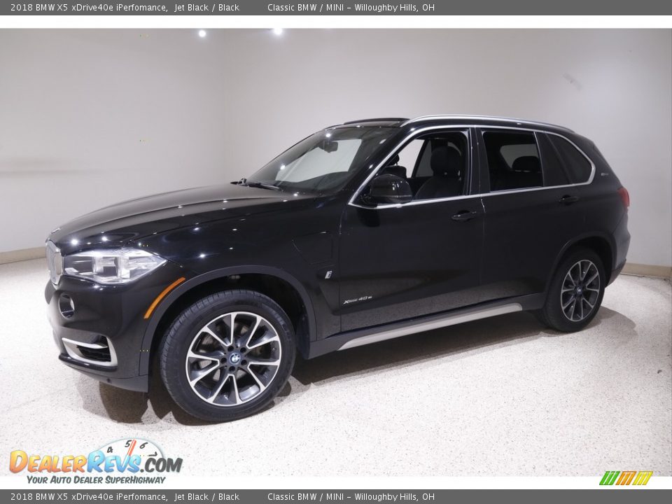 2018 BMW X5 xDrive40e iPerfomance Jet Black / Black Photo #3