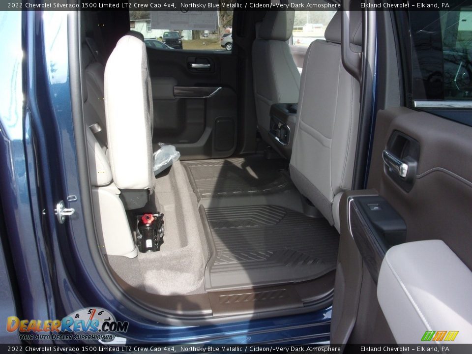 2022 Chevrolet Silverado 1500 Limited LTZ Crew Cab 4x4 Northsky Blue Metallic / Gideon/­Very Dark Atmosphere Photo #30