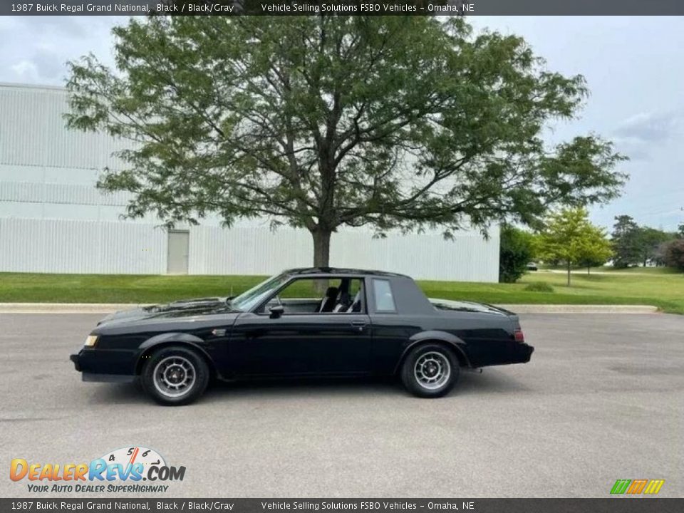 Black 1987 Buick Regal Grand National Photo #4