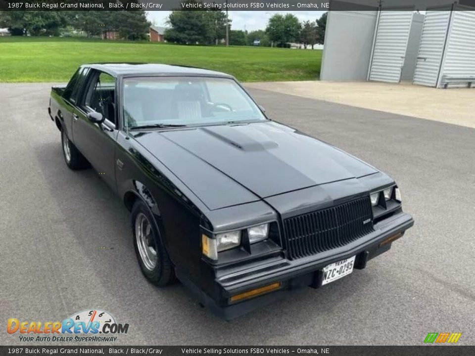 Black 1987 Buick Regal Grand National Photo #5