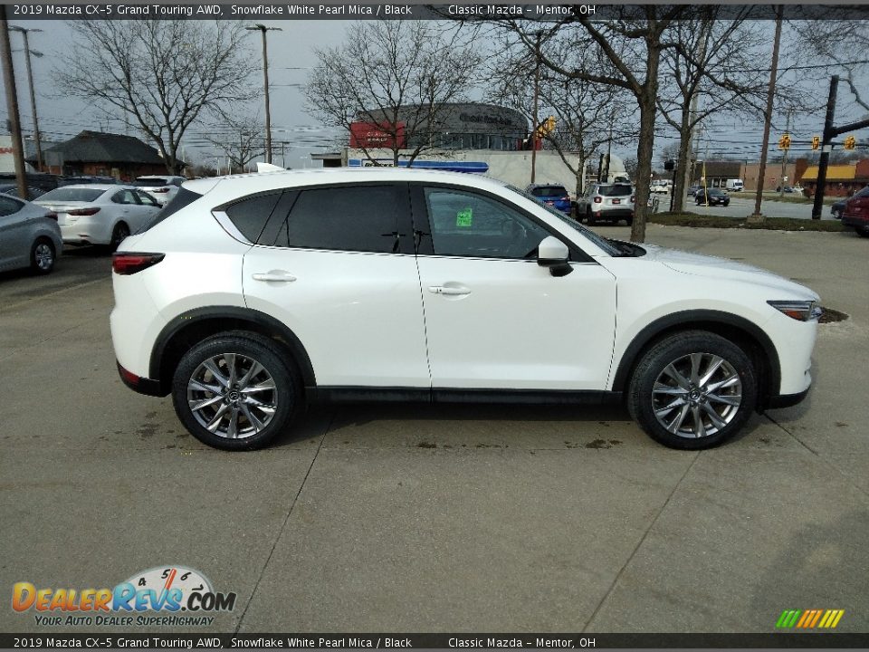 2019 Mazda CX-5 Grand Touring AWD Snowflake White Pearl Mica / Black Photo #2