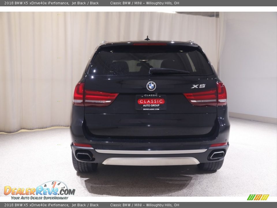 2018 BMW X5 xDrive40e iPerfomance Jet Black / Black Photo #22