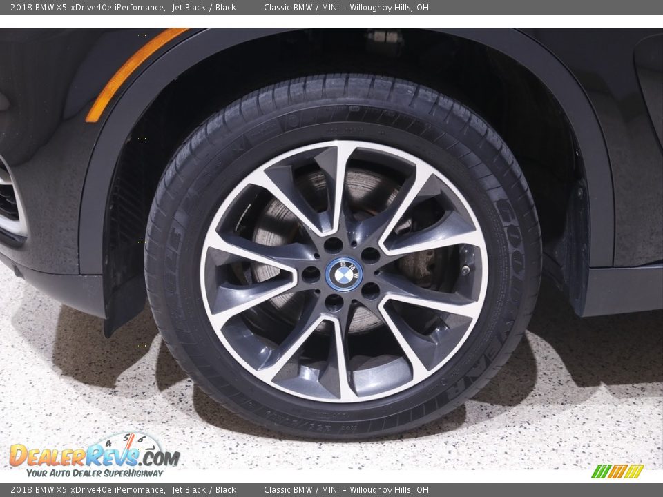 2018 BMW X5 xDrive40e iPerfomance Jet Black / Black Photo #24