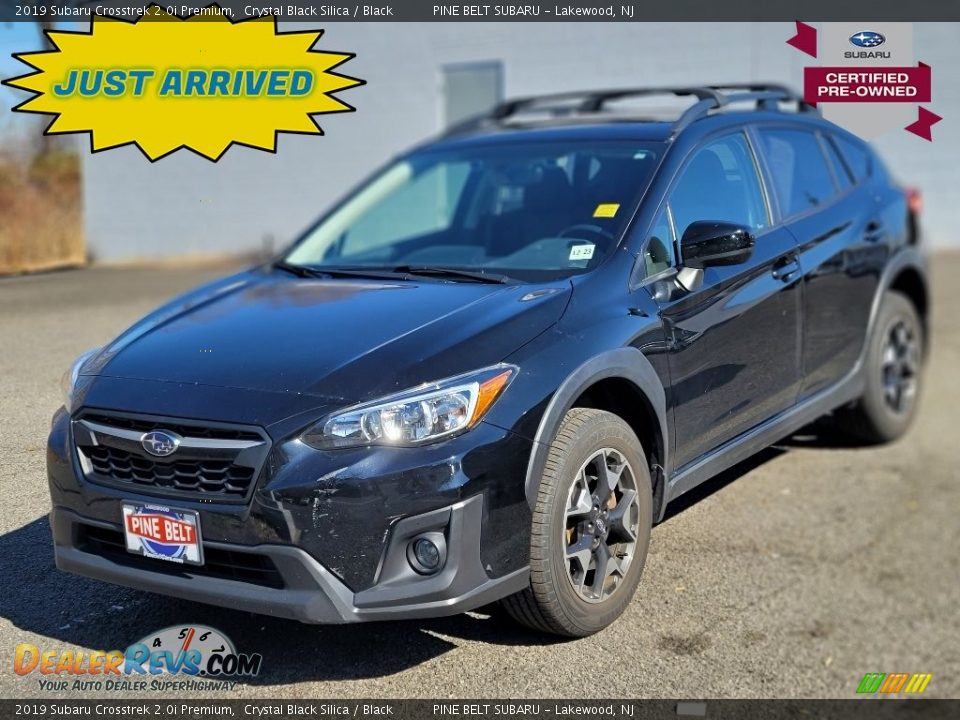 2019 Subaru Crosstrek 2.0i Premium Crystal Black Silica / Black Photo #1