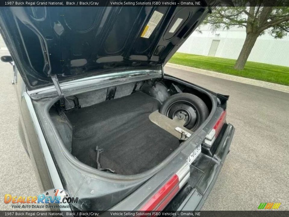 1987 Buick Regal Grand National Trunk Photo #27