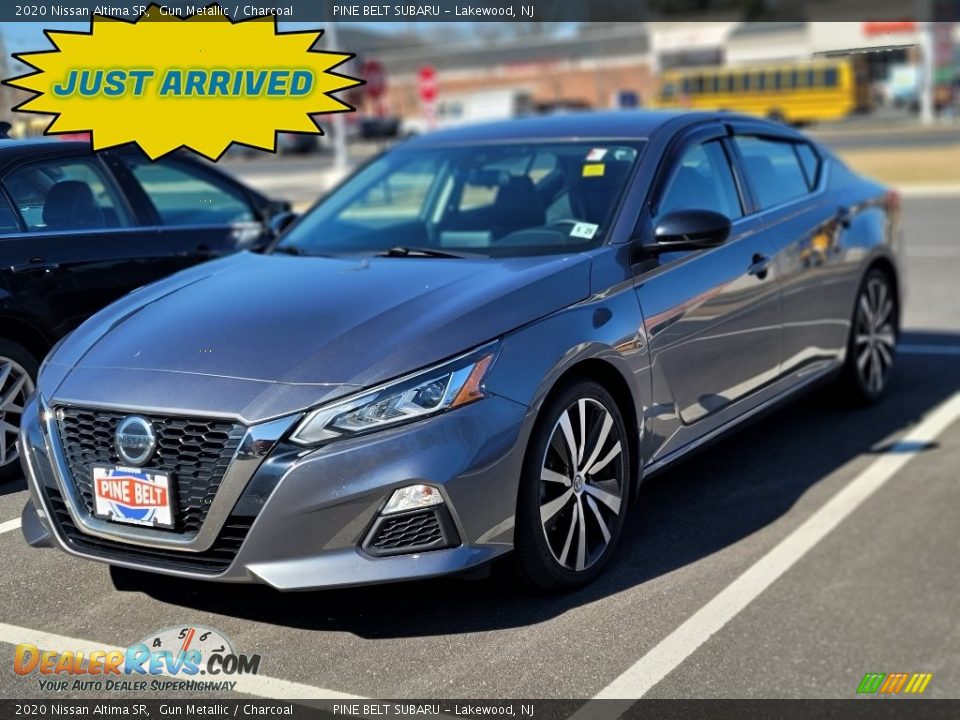 2020 Nissan Altima SR Gun Metallic / Charcoal Photo #1