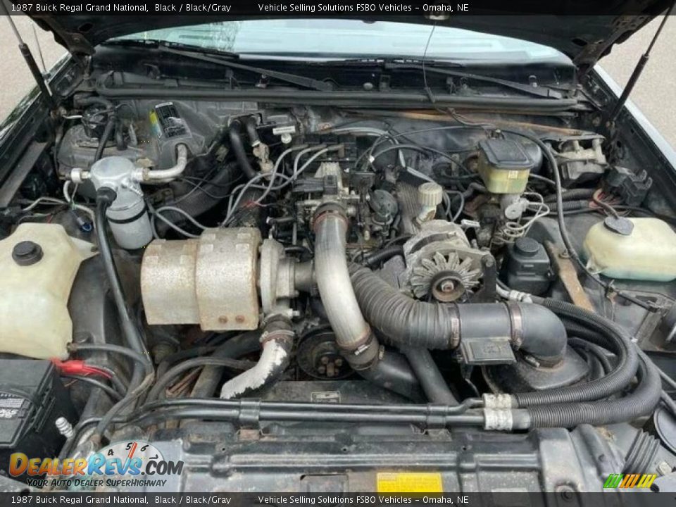 1987 Buick Regal Grand National 3.8 Liter Turbocharged OHV 12-Valve V6 Engine Photo #28