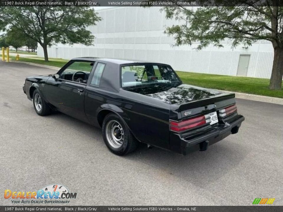 Black 1987 Buick Regal Grand National Photo #33