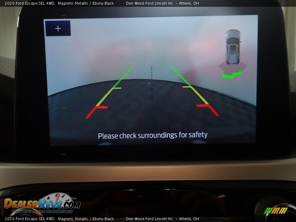 2020 Ford Escape SEL 4WD Magnetic Metallic / Ebony Black Photo #2