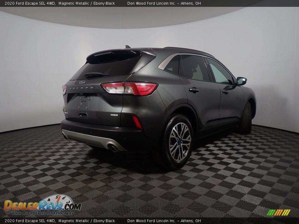 2020 Ford Escape SEL 4WD Magnetic Metallic / Ebony Black Photo #17