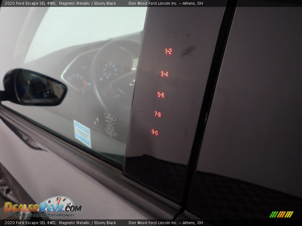 2020 Ford Escape SEL 4WD Magnetic Metallic / Ebony Black Photo #21