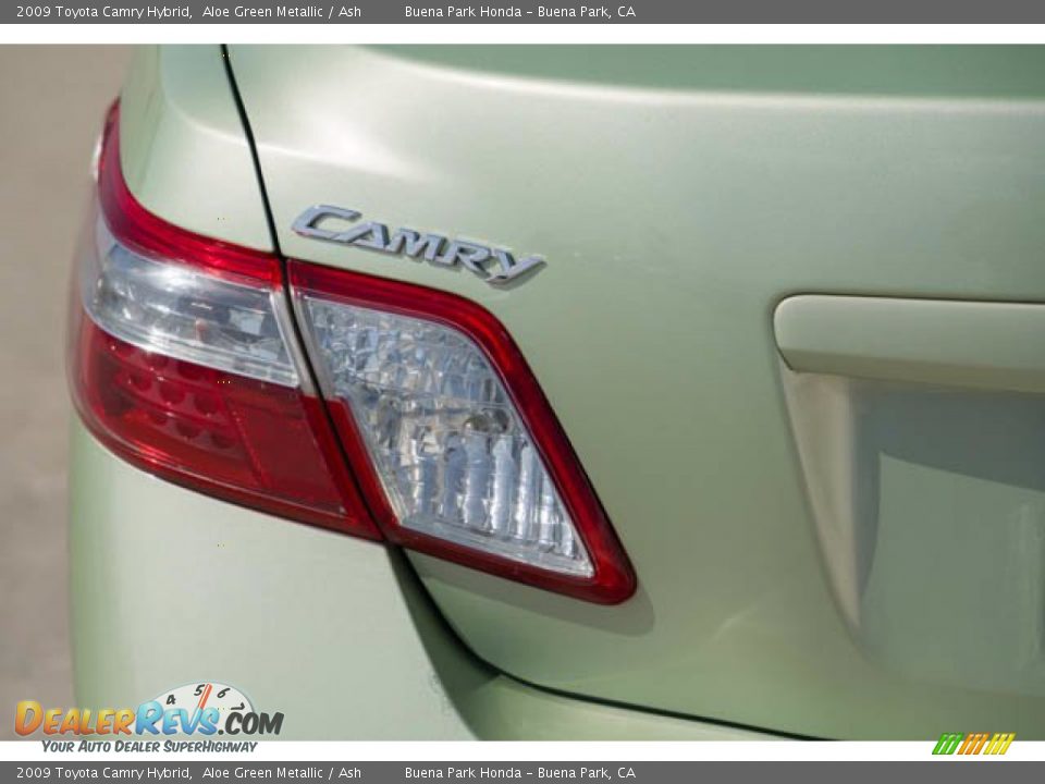 2009 Toyota Camry Hybrid Aloe Green Metallic / Ash Photo #12