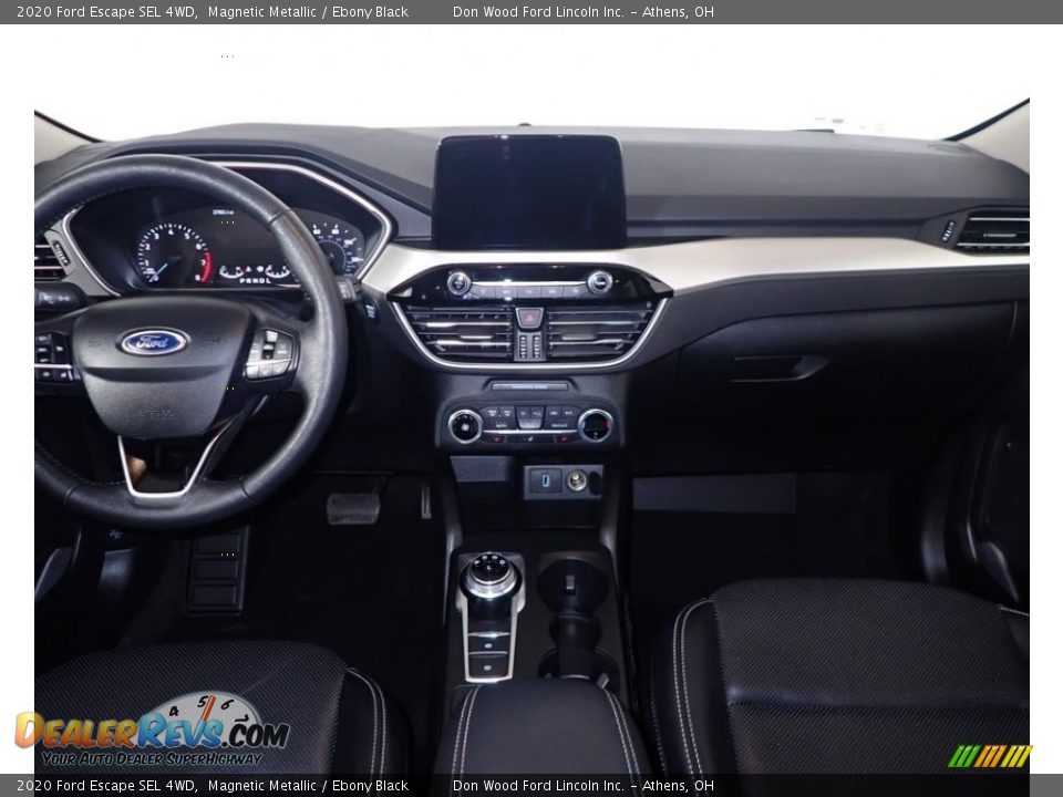 2020 Ford Escape SEL 4WD Magnetic Metallic / Ebony Black Photo #27