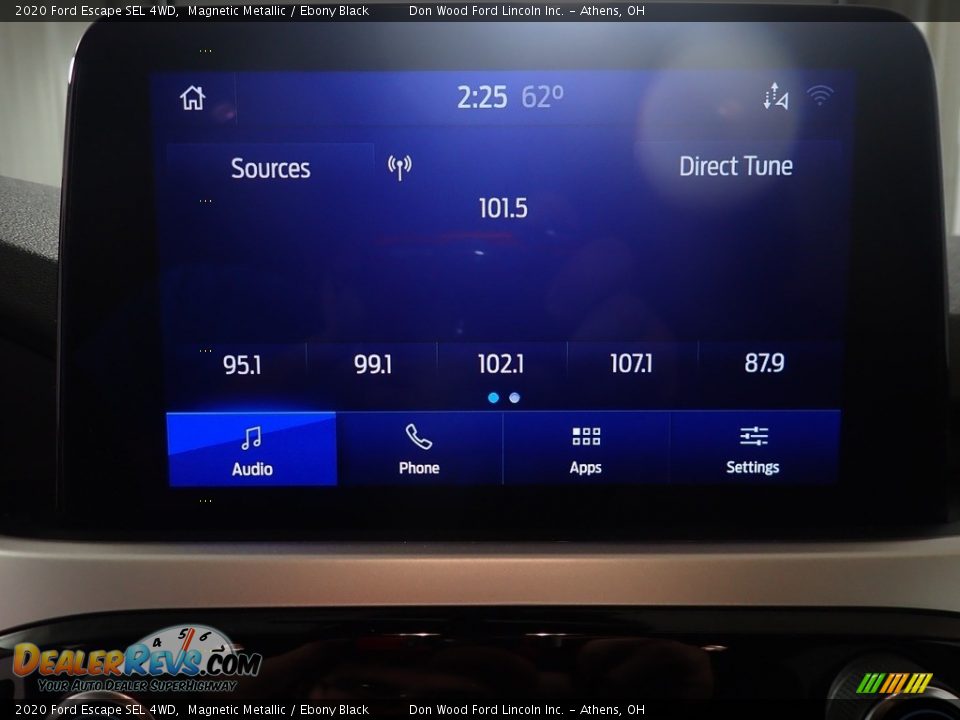 2020 Ford Escape SEL 4WD Magnetic Metallic / Ebony Black Photo #28