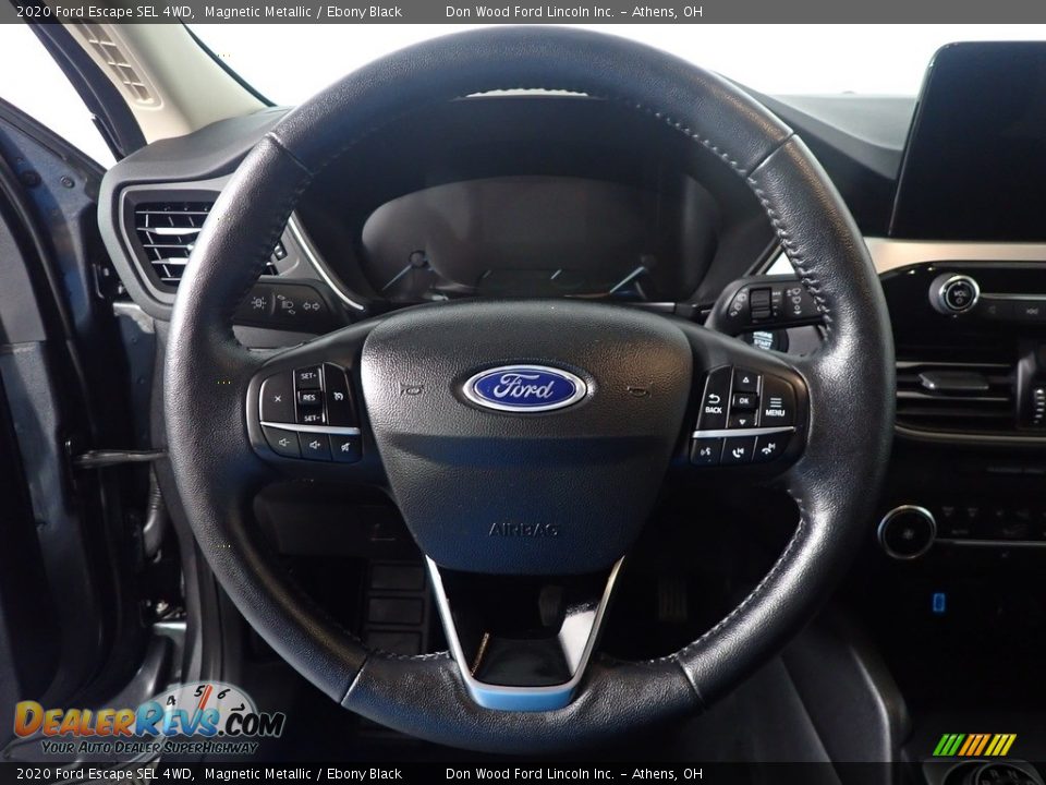 2020 Ford Escape SEL 4WD Magnetic Metallic / Ebony Black Photo #29