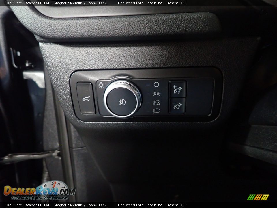 2020 Ford Escape SEL 4WD Magnetic Metallic / Ebony Black Photo #33