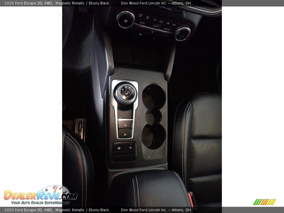 2020 Ford Escape SEL 4WD Magnetic Metallic / Ebony Black Photo #34