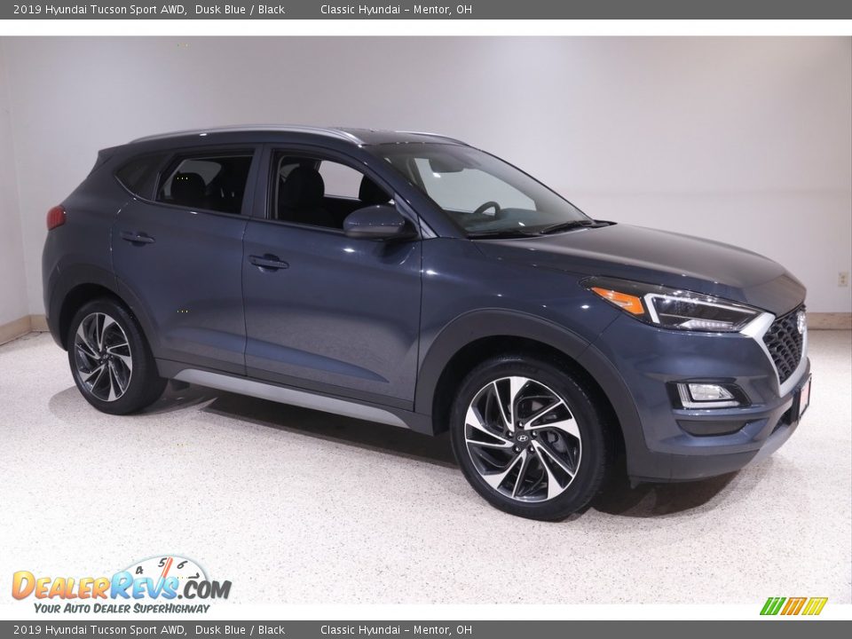 2019 Hyundai Tucson Sport AWD Dusk Blue / Black Photo #1