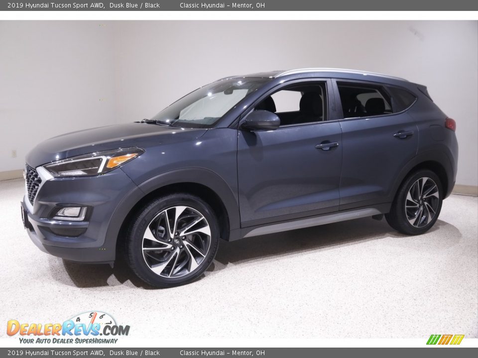 2019 Hyundai Tucson Sport AWD Dusk Blue / Black Photo #3
