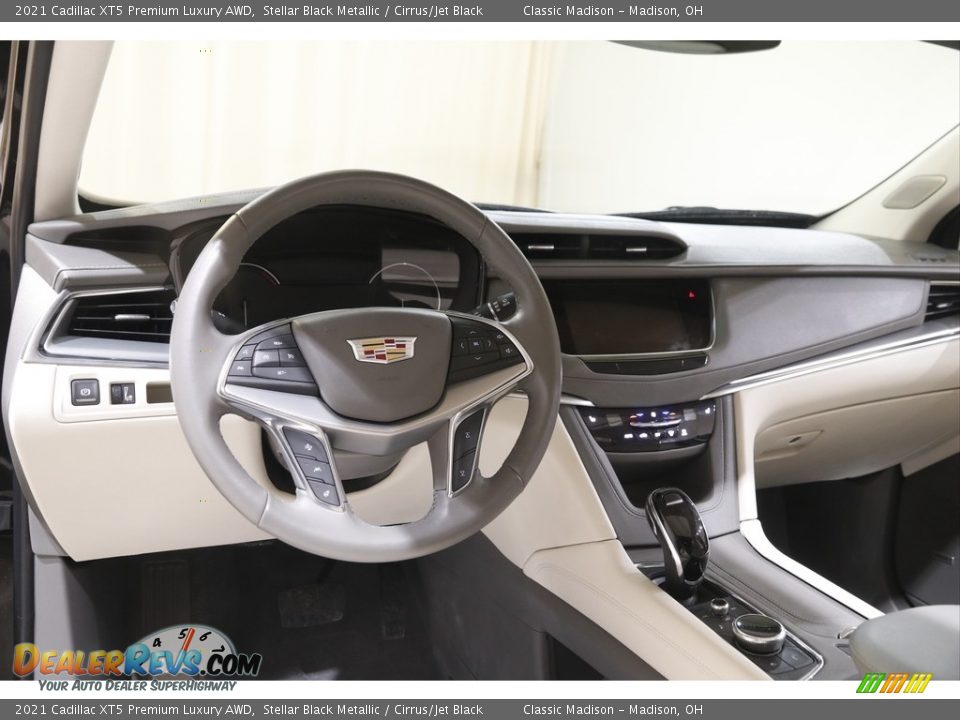 2021 Cadillac XT5 Premium Luxury AWD Stellar Black Metallic / Cirrus/Jet Black Photo #6