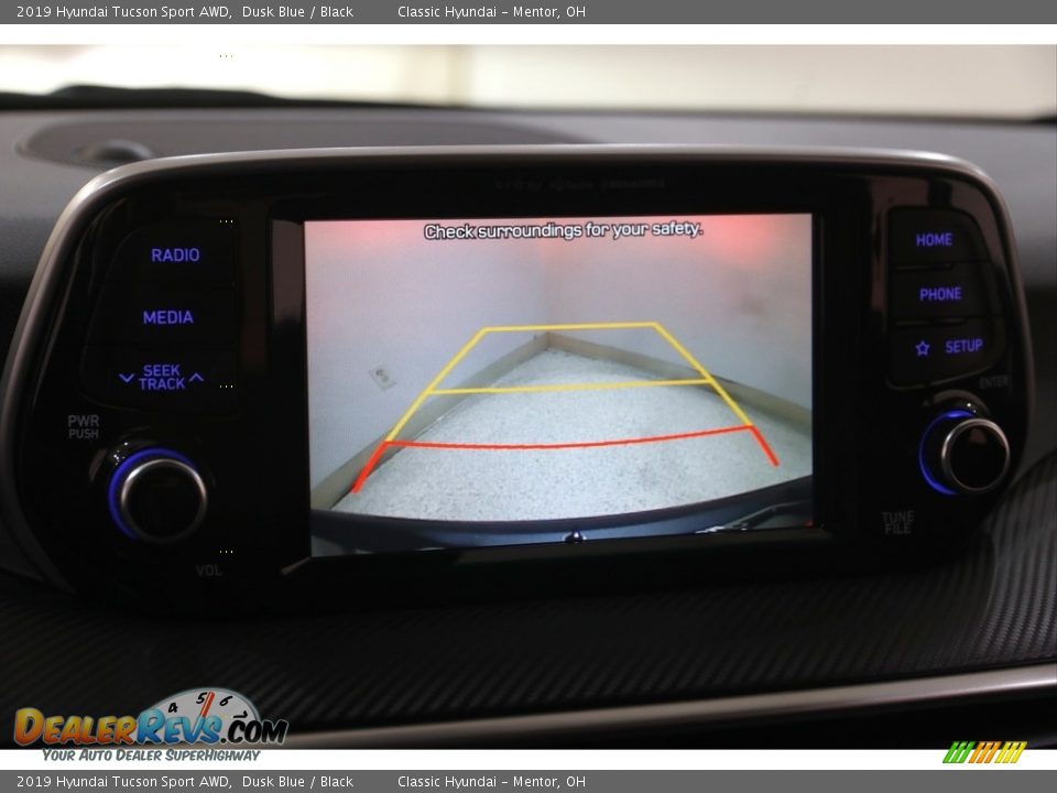 2019 Hyundai Tucson Sport AWD Dusk Blue / Black Photo #11