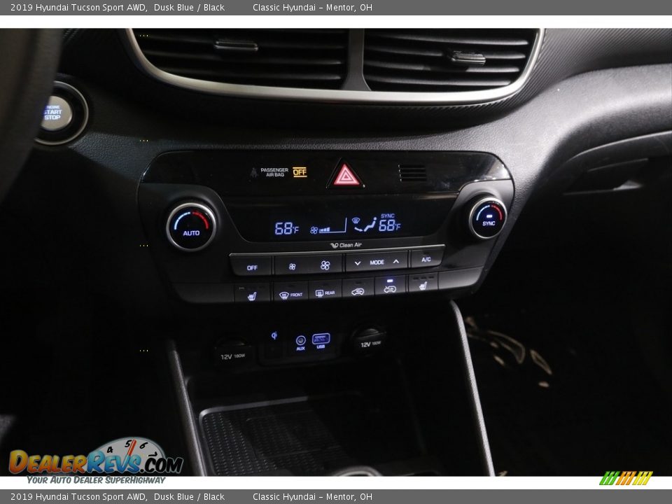 2019 Hyundai Tucson Sport AWD Dusk Blue / Black Photo #12