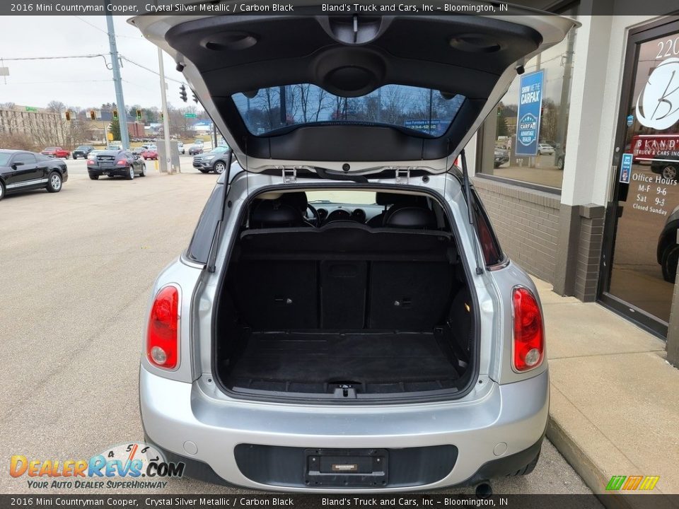 2016 Mini Countryman Cooper Crystal Silver Metallic / Carbon Black Photo #25