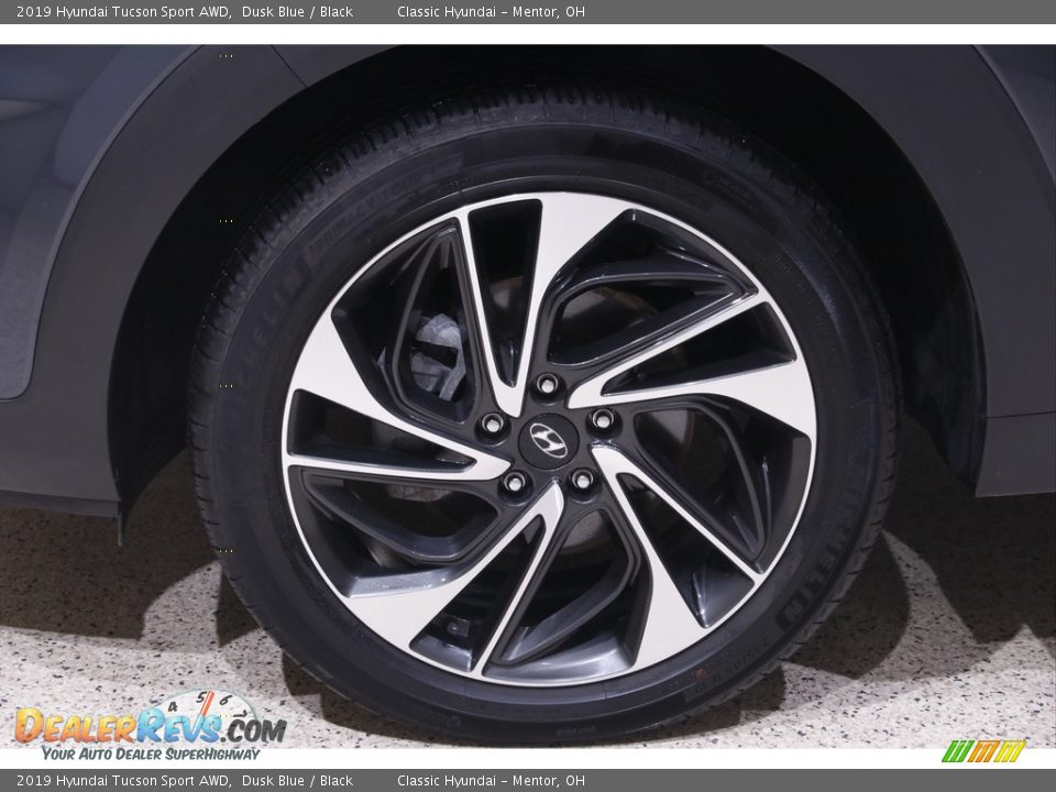 2019 Hyundai Tucson Sport AWD Dusk Blue / Black Photo #19