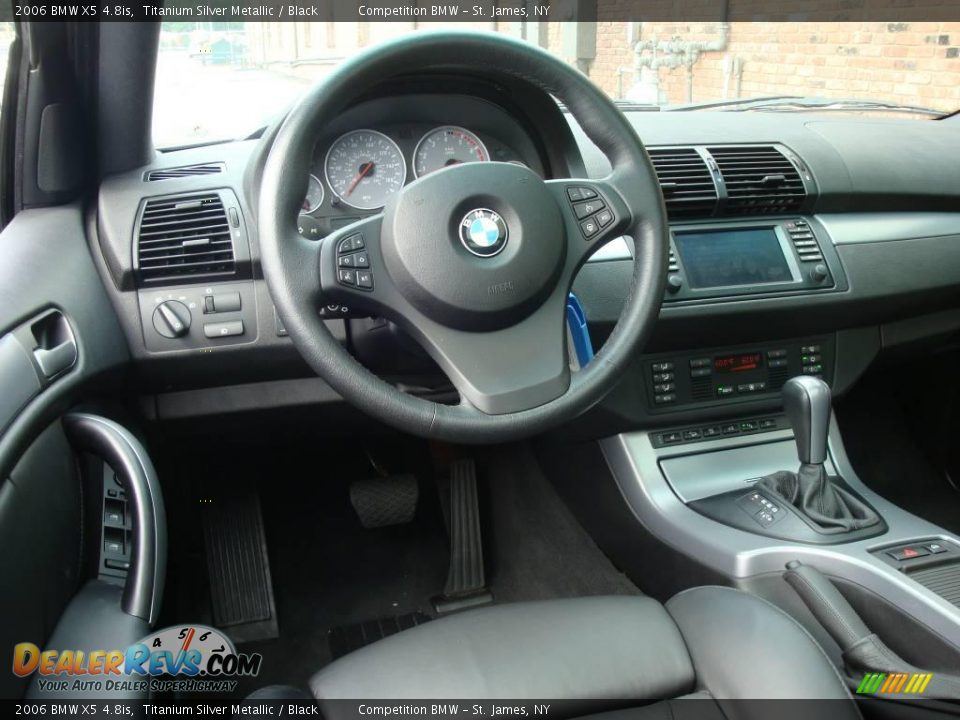 2006 BMW X5 4.8is Titanium Silver Metallic / Black Photo #11