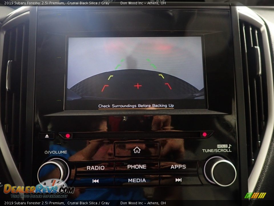 2019 Subaru Forester 2.5i Premium Crystal Black Silica / Gray Photo #4